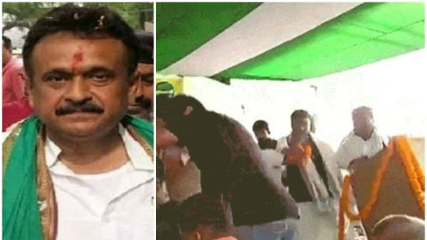 కుప్పకూలిన వేదిక..