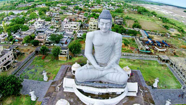 ఉద్దండరాయుని పాలెంలో శంకుస్థాపన ప్రాంతంలో వినూత్న నిరసనలు