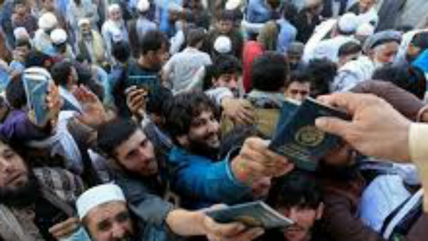 Many killed and wounded in Afghanistan visa stampede Many killed and wounded in Afghanistan visa stampede