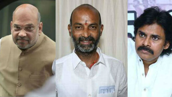 బండి సంజయ్‌కి అమిత్ షా ఫోన్: పవన్ కళ్యాన్ స్పందన, రఘునందన్ ఇంటికి కిషన్ రెడ్డి