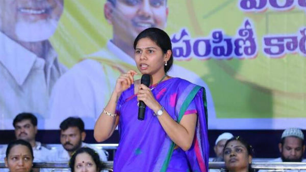Bhuma Akhila Priya questioned If ministers corrupt, how they do justice to people Bhuma Akhila Priya questioned If ministers corrupt, how they do justice to people