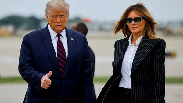 trump and his wife melania tested covid 19 positve just before us polls trump and his wife melania tested covid 19 positve just before us polls