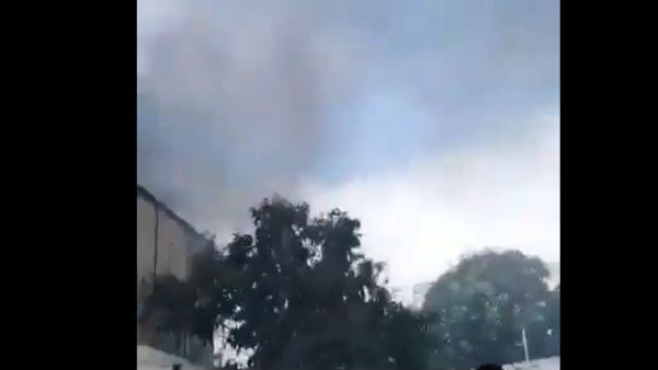 Fire Accident in Hyderabad Annapurna studios, No casualities reported Fire Accident in Hyderabad Annapurna studios, No casualities reported