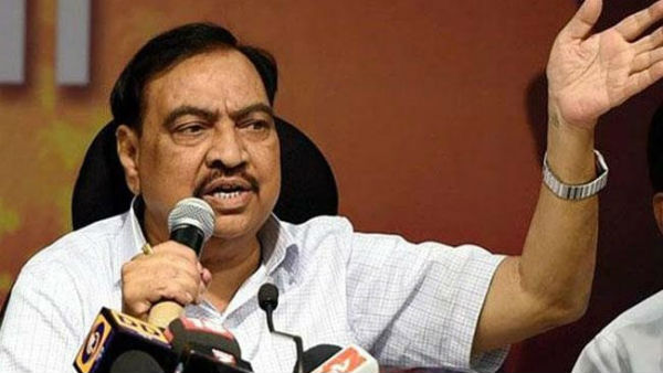 Maharashtra BJP leader Eknath Khadse Quits BJP, all set to join in NCP Maharashtra BJP leader Eknath Khadse Quits BJP, all set to join in NCP