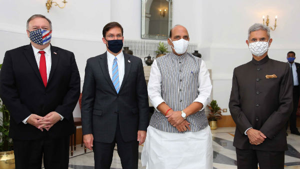 india and us signed historic defence pact, pompeo says us stand with india india and us signed historic defence pact, pompeo says us stand with india