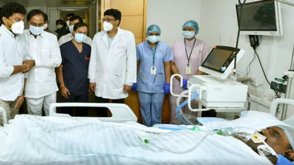 cm kcr visits nayini narsimha reddy.. cm kcr visits nayini narsimha reddy..