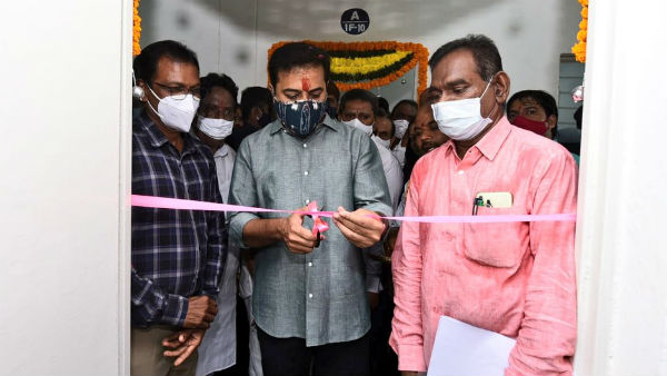 హైదరాబాద్ లో డబుల్ బెడ్ రూమ్ ఇళ్ళ పంపిణీ చేసిన మంత్రి కేటీఆర్