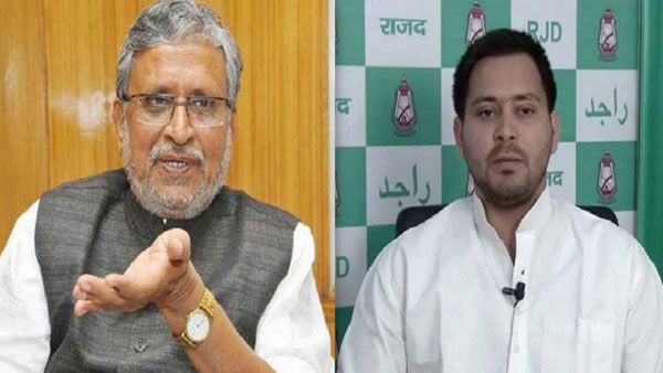 Bizarre, Unexpected: Tejashwi condemns Sushil Modis tantrik comments on Lalu Bizarre, Unexpected: Tejashwi condemns Sushil Modis tantrik comments on Lalu