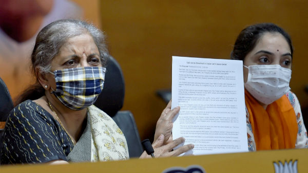 BJPs Bihar poll promise of free Covid vaccine perfectly in order:Nirmala BJPs Bihar poll promise of free Covid vaccine perfectly in order:Nirmala
