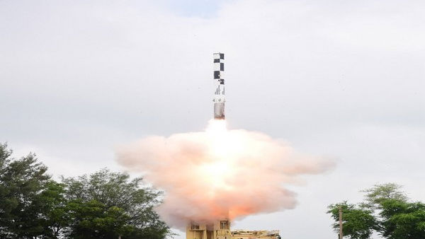 India successfully test-fires new version of nuclear-capable shaurya missile India successfully test-fires new version of nuclear-capable shaurya missile