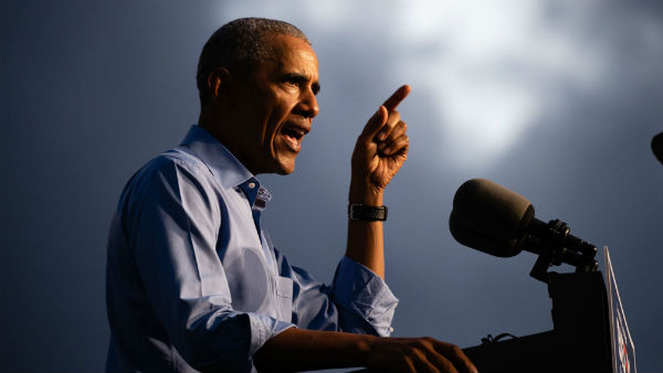 obama lambasted on disfunctioned donald trump in his first rally in us poll campaign obama lambasted on disfunctioned donald trump in his first rally in us poll campaign