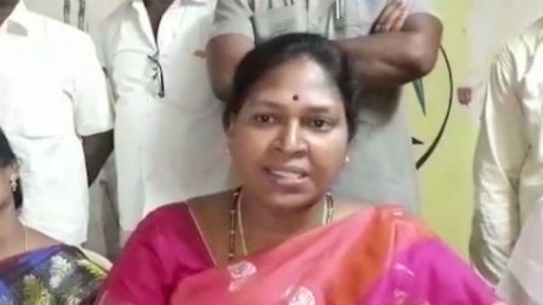former TDP leader Pothula Suneetha resigned her MLC post former TDP leader Pothula Suneetha resigned her MLC post