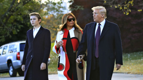 Donald Trump elder son Baraon Trump tests positive for Covid, Melania shares it on Whitehouse website Donald Trump elder son Baraon Trump tests positive for Covid, Melania shares it on Whitehouse website