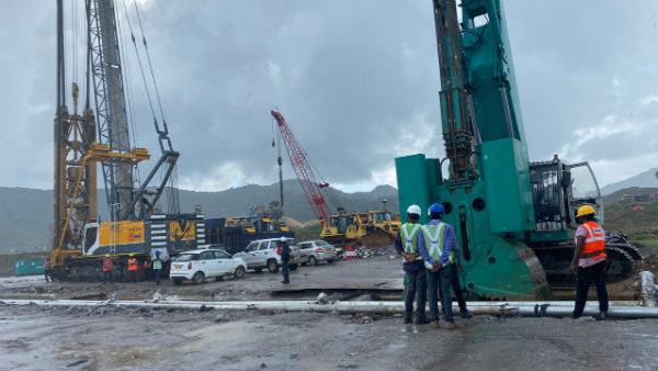 polavaram project gap 1 diaphragm wall works begins today polavaram project gap 1 diaphragm wall works begins today