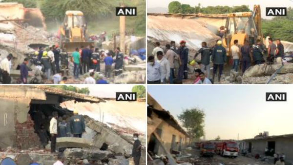 Ahmedabad fire: 9 killed as godown collapses after explosion Ahmedabad fire: 9 killed as godown collapses after explosion