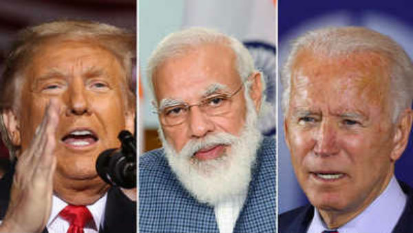 ట్రంప్‌కు మోదీ భారీ షాక్ -బైడెన్‌తో మాటామంతి -‘విదేశీ నేతల’పై ఆంక్షల వేళ సంచలనం