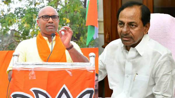 bjp mp arvind slams cm kcr bjp mp arvind slams cm kcr