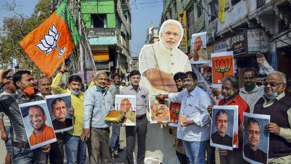 ముస్లిం జనాభా ఉన్న ప్రాంతాల్లోనూ బీజేపీదే ఆధిక్యం..