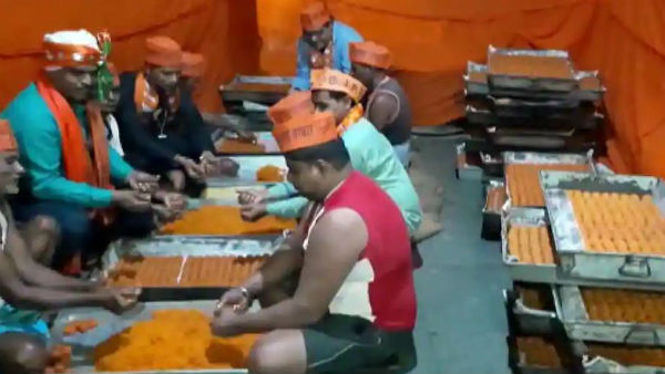 బీజేపీ గెలుపు ధీమా: భారీగా లడ్డూలు సిద్ధం చేసిన శ్రేణులు -కొద్ది గంటల్లో బీహార్ ఎన్నికల ఫలితాలు