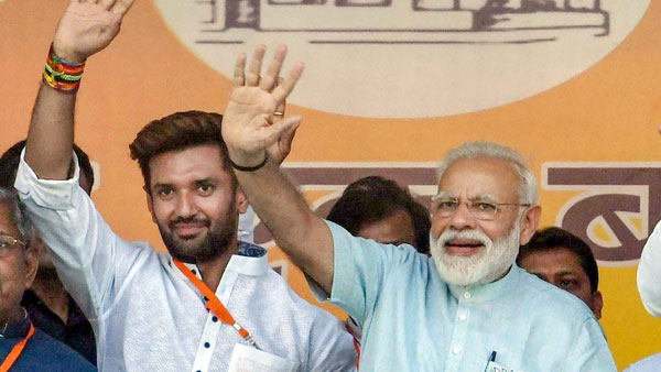 బీహార్ లో విజయం ... ప్రధాని మోడీ విజయం.. పాశ్వాన్ ట్వీట్