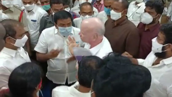 rukus in kakinada drc meeting, war of words between ysrcp mp and mla rukus in kakinada drc meeting, war of words between ysrcp mp and mla