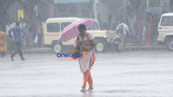 తెల్లవారుజాము నుండి తిరుమలలో జోరు వాన