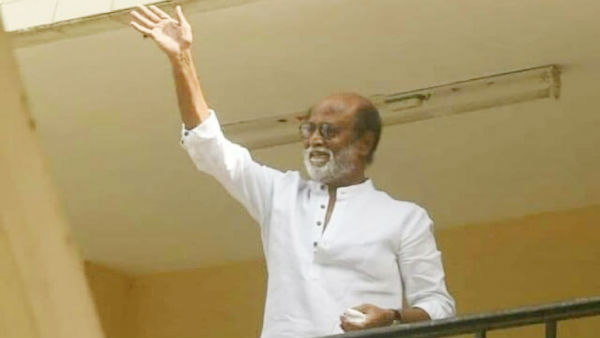 గోడ మీద దీపం పెట్టిన తలైవా