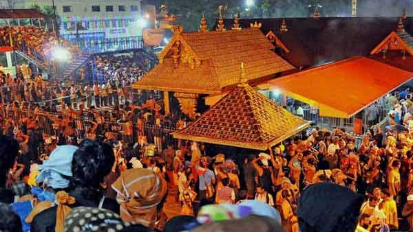 స్థానిక అయ్యప్ప ఆలయాలకు భక్తులు
