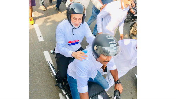 వాకథాన్.. వారం తిరక్కముందే బైక్ ర్యాలీ..