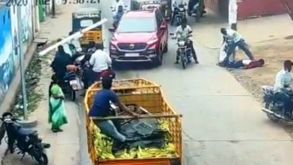 తన భార్యతో గొడవ పడ్డాడని..