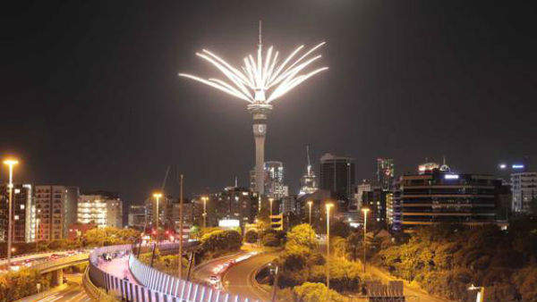 Happy New Year 2021: New Zealand rings in the New Year with fireworks show Happy New Year 2021: New Zealand rings in the New Year with fireworks show