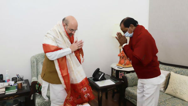 అమిత్ షాకు సత్కారం..