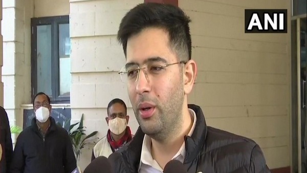 BJP goons vandalised Delhi Jal Board office allegations by aap Raghav Chadha BJP goons vandalised Delhi Jal Board office allegations by aap Raghav Chadha