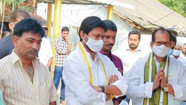 ద్వారకా తిరుమల ఆలయ ప్రాంగణంలో దెందులూరు ఎమ్మెల్యే అబ్బయ్య చౌదరి క్రిస్మస్ విషెస్