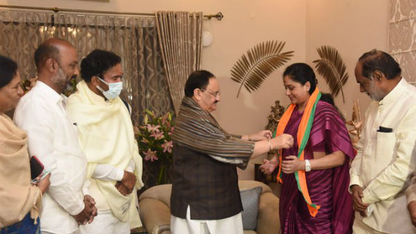 కమలం పార్టీలో చేరిన విజయశాంతి.. ఇక ఫైర్ బ్రాండ్ రాజకీయాలు మొదలైనట్టేనా..?
