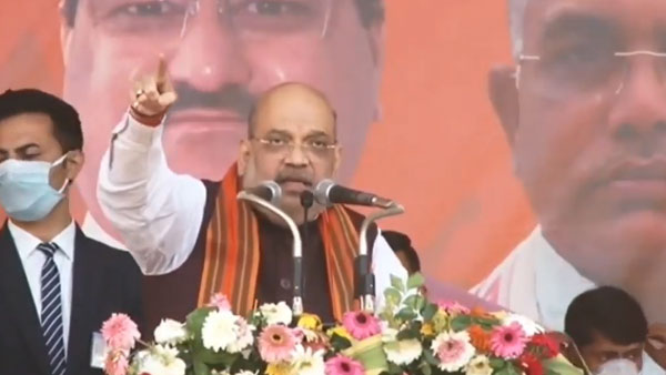 amit shah launches bjp campaign in bengal, says mamata worried for nephew as cm amit shah launches bjp campaign in bengal, says mamata worried for nephew as cm