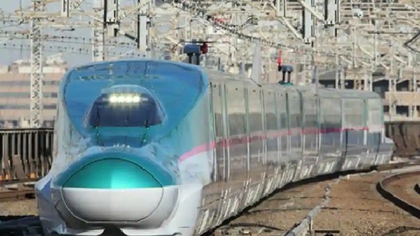 Mumbai-Ahmedabad bullet train First visuals release Mumbai-Ahmedabad bullet train First visuals release