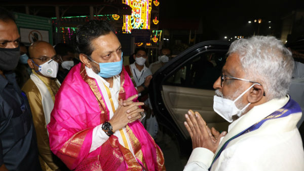 CJI SA Bobde visits Tirumala on the occasion of Vaikunta Ekadasi 2020 CJI SA Bobde visits Tirumala on the occasion of Vaikunta Ekadasi 2020
