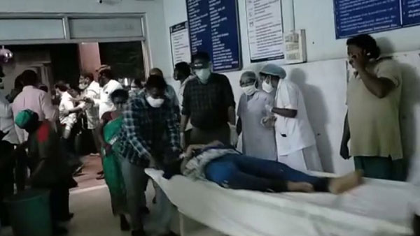 ఫిట్స్తో పడిపోయిన నర్సు...