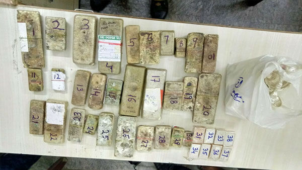 500 kg silver seized in done in kurnool district 500 kg silver seized in done in kurnool district