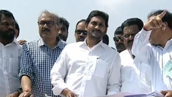 ap cm ys jagan to visit polavaram project today amid speculations over height ap cm ys jagan to visit polavaram project today amid speculations over height
