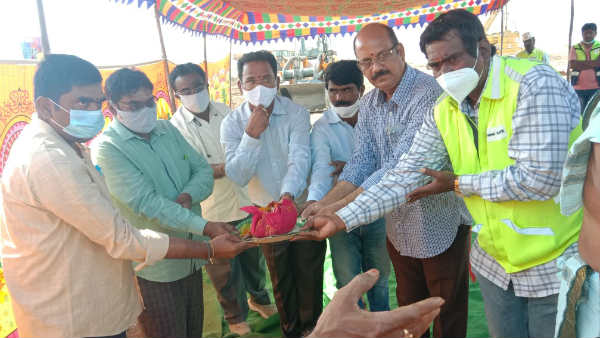 polavaram project earth cum rockfill dam work begins today polavaram project earth cum rockfill dam work begins today