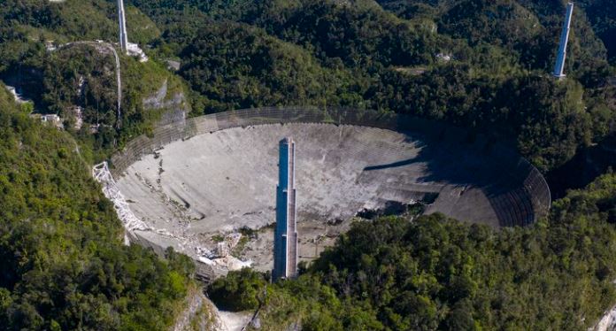 Puerto Ricos Arecibo Observatory Telescope Collapses Puerto Ricos Arecibo Observatory Telescope Collapses