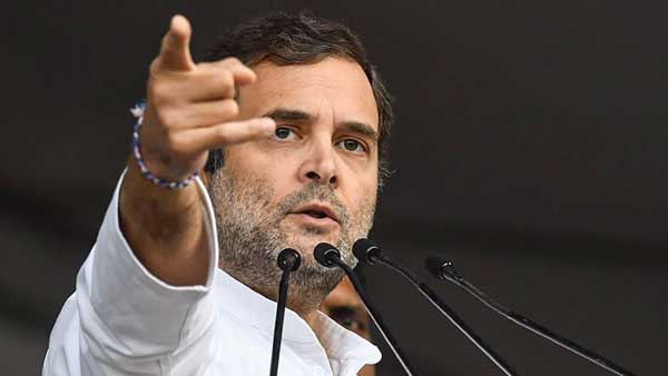 దేశానికి అన్నం పెట్టే రైతన్న రోడ్ల మీద .. అబద్దాలు జాతీయ టెలివిజన్ ప్రసంగాలలో : రాహుల్ ఫైర్