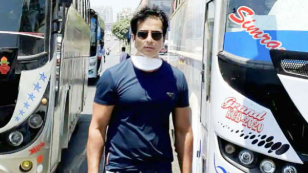 వలస కార్మికులను గమ్య స్థానాలకు చేర్చటానికి ప్రత్యేక బస్సులు ఏర్పాటు చేసిన రియల్ హీరో