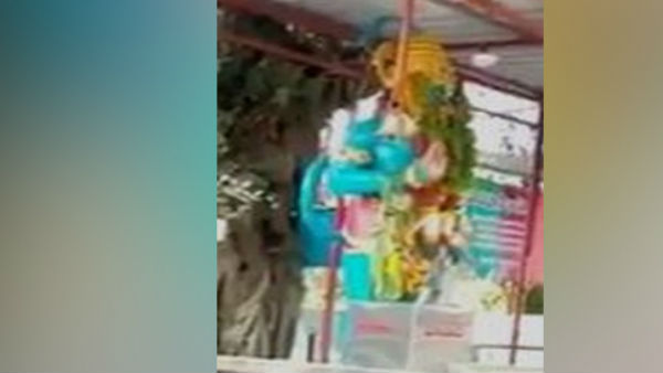 నేటికీ ఆగని ఘటనలు .. రెండు రోజుల క్రితం పొన్నెకల్లు ఆంజనేయస్వామి విగ్రహాన్ని పెకలించిన ఘటన
