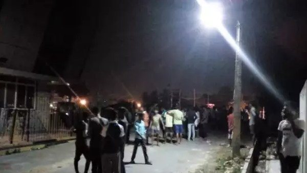 భారీ శబ్ధంతో పేలుడు.. వణికిన జనం