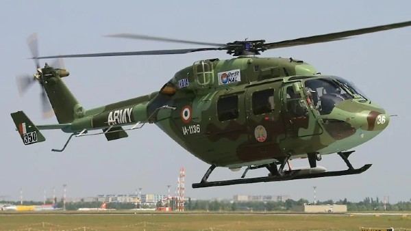 Indian Army helicopter crashes in J&Ks Kathua district, 1 pilot dead Indian Army helicopter crashes in J&Ks Kathua district, 1 pilot dead