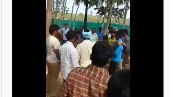 చెట్టుకు కట్టేసి కొట్టారు...