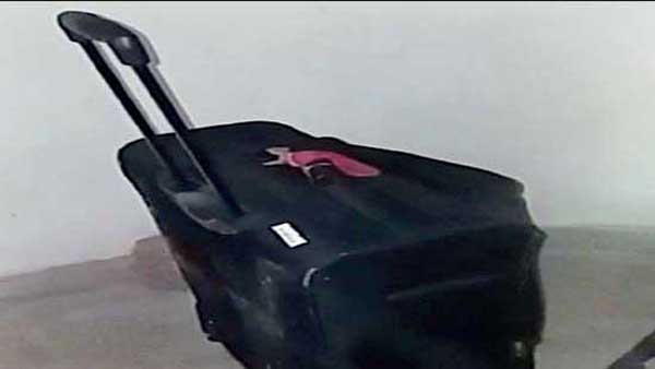 Hyderabad: dead Body found stuffed in suitcase at Rajendranagar Hyderabad: dead Body found stuffed in suitcase at Rajendranagar
